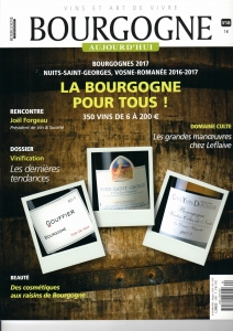 Bourgogne Aujourd'hui N°148 - aout 2019